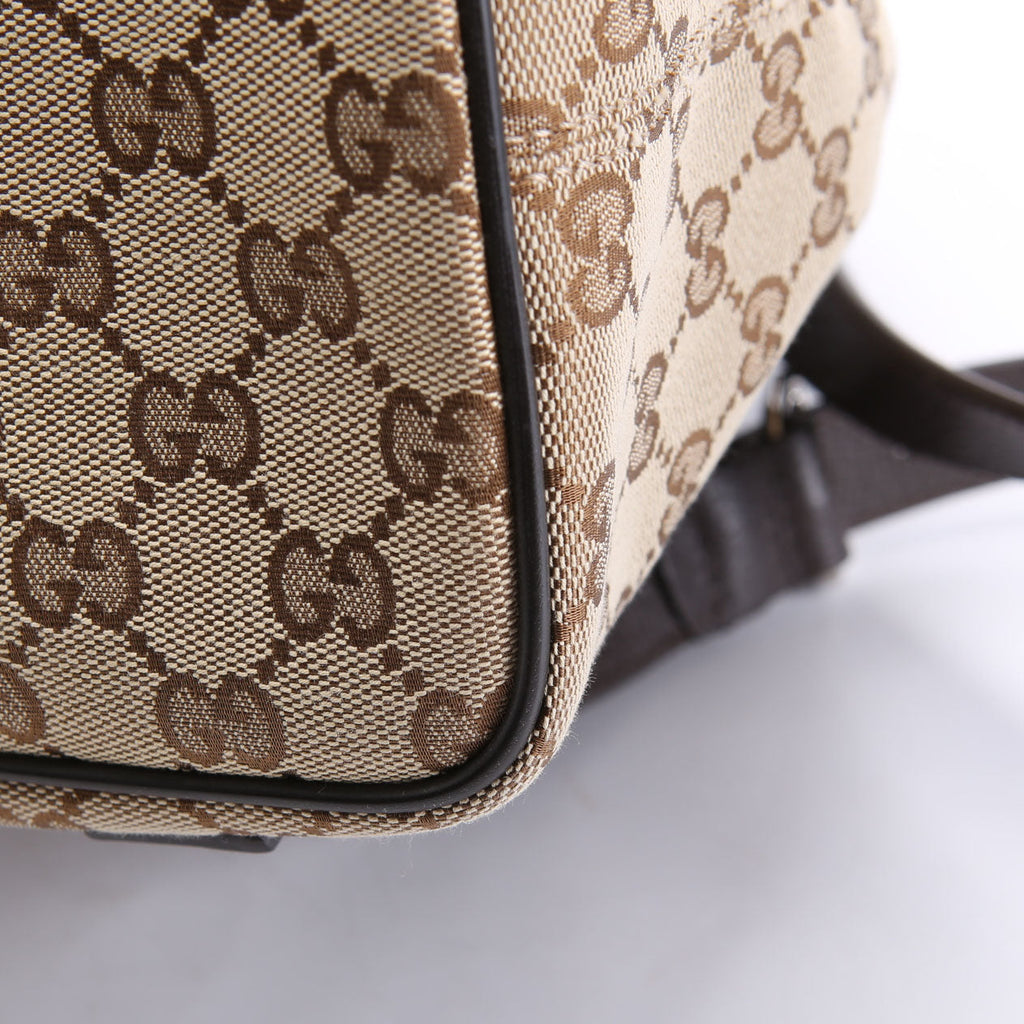 Gucci 449175 GG Canvas Drawstring Backpack