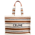 Cabas Thais Large Striped Jaquard