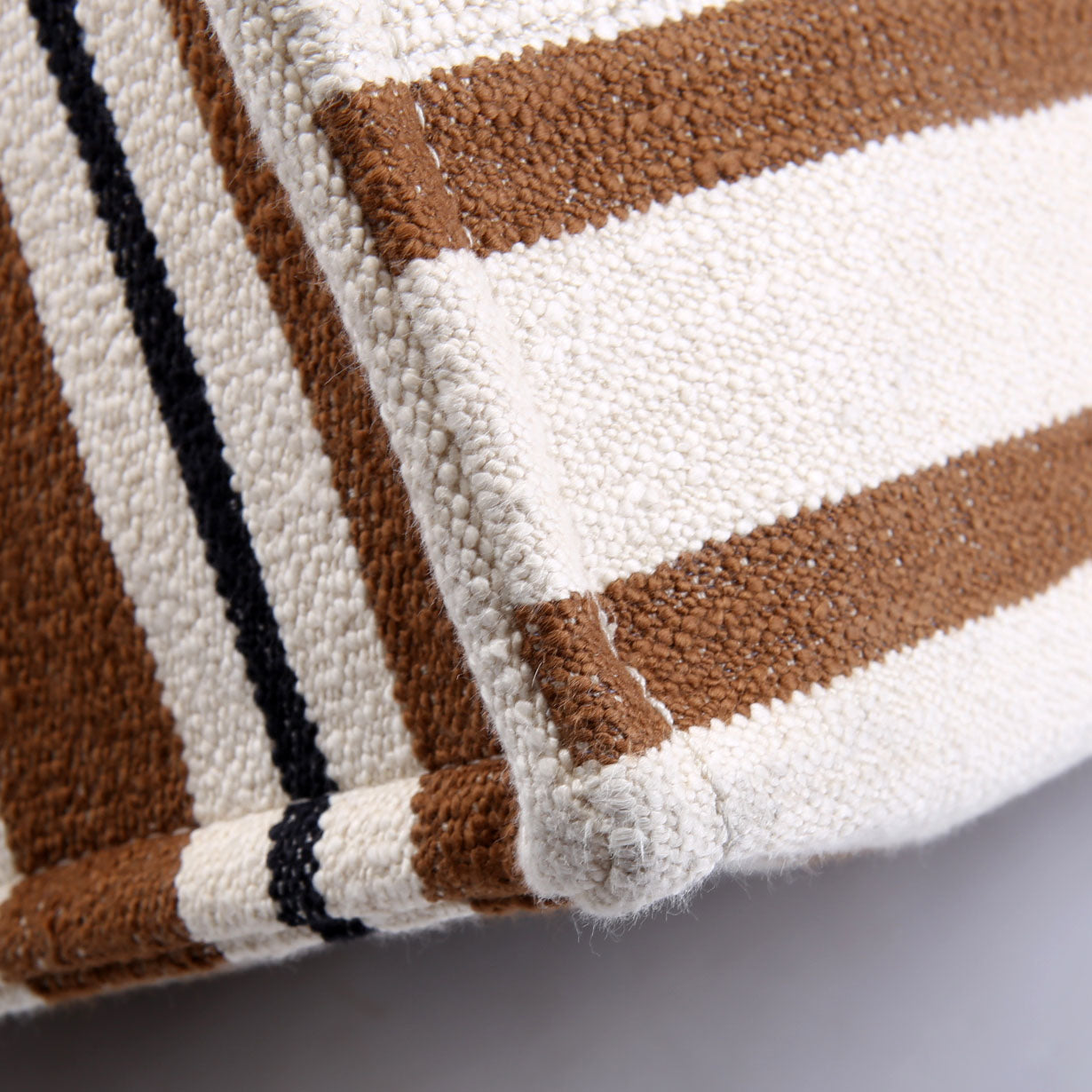 Cabas Thais Large Striped Jaquard