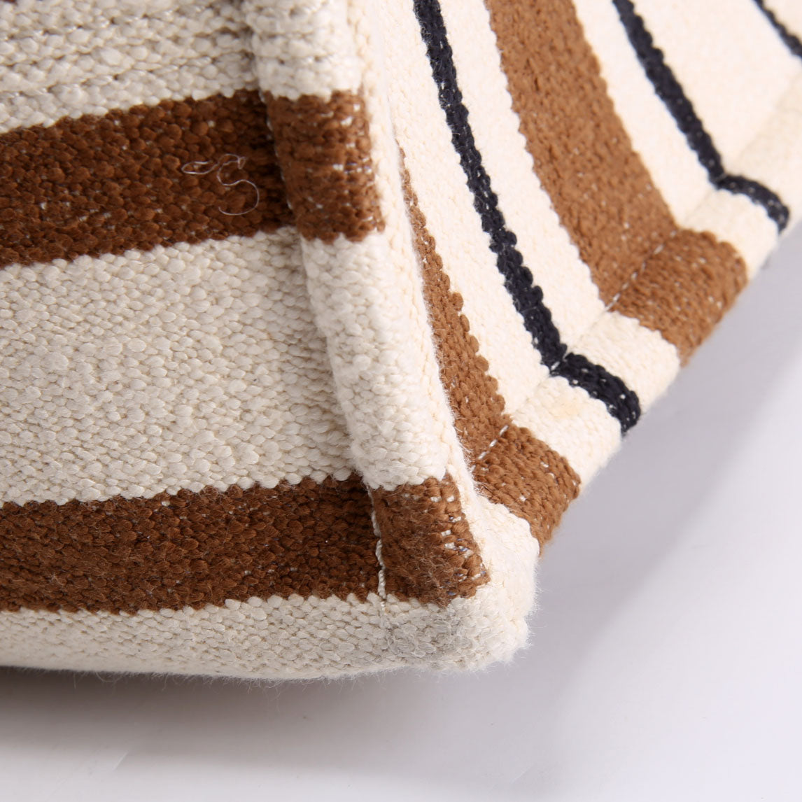 Cabas Thais Large Striped Jaquard