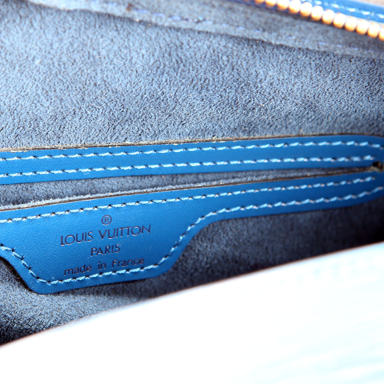 Soufflot With Pouch Epi Blue