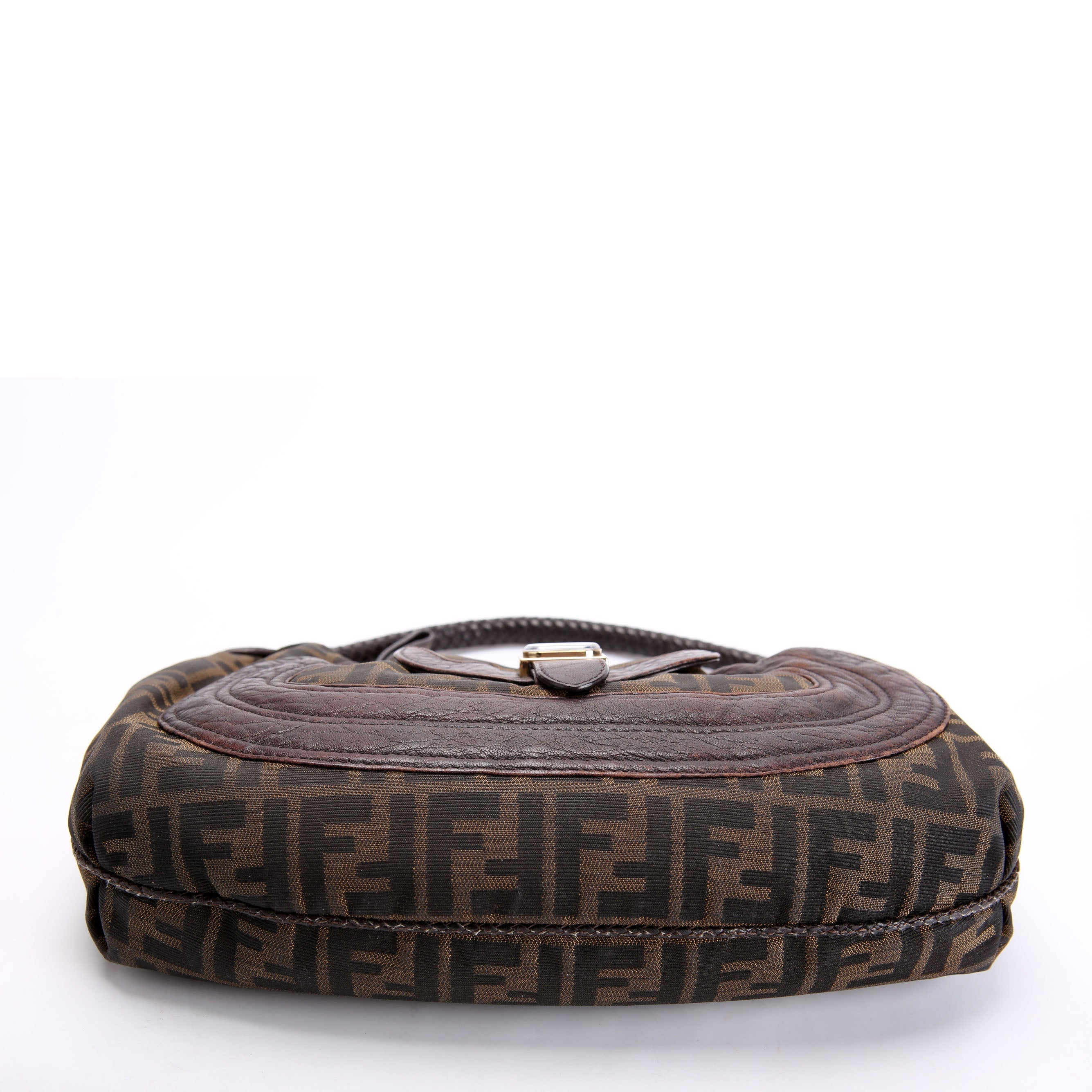 8BR545 FF Zucca Spy Hobo Brown