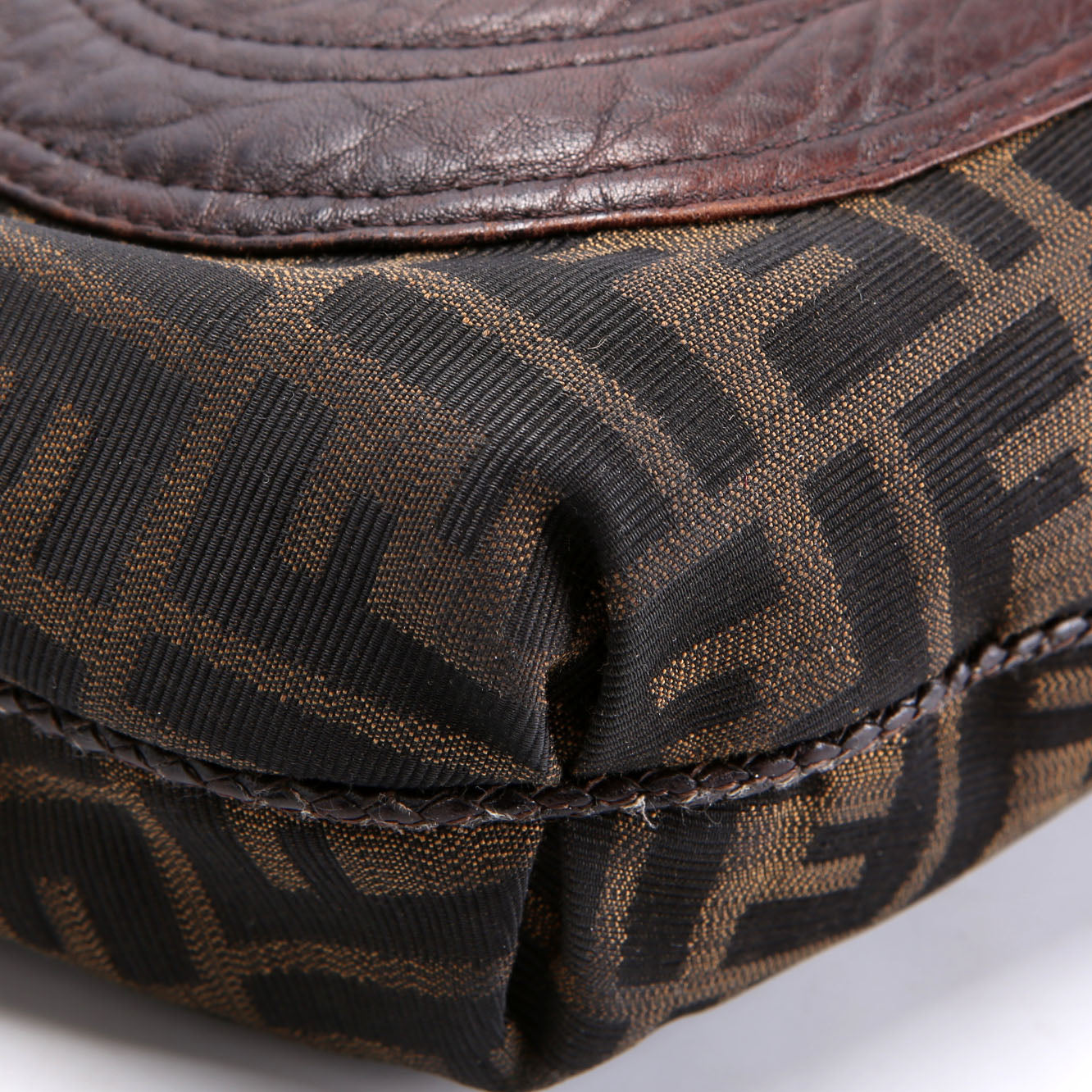 8BR545 FF Zucca Spy Hobo Brown