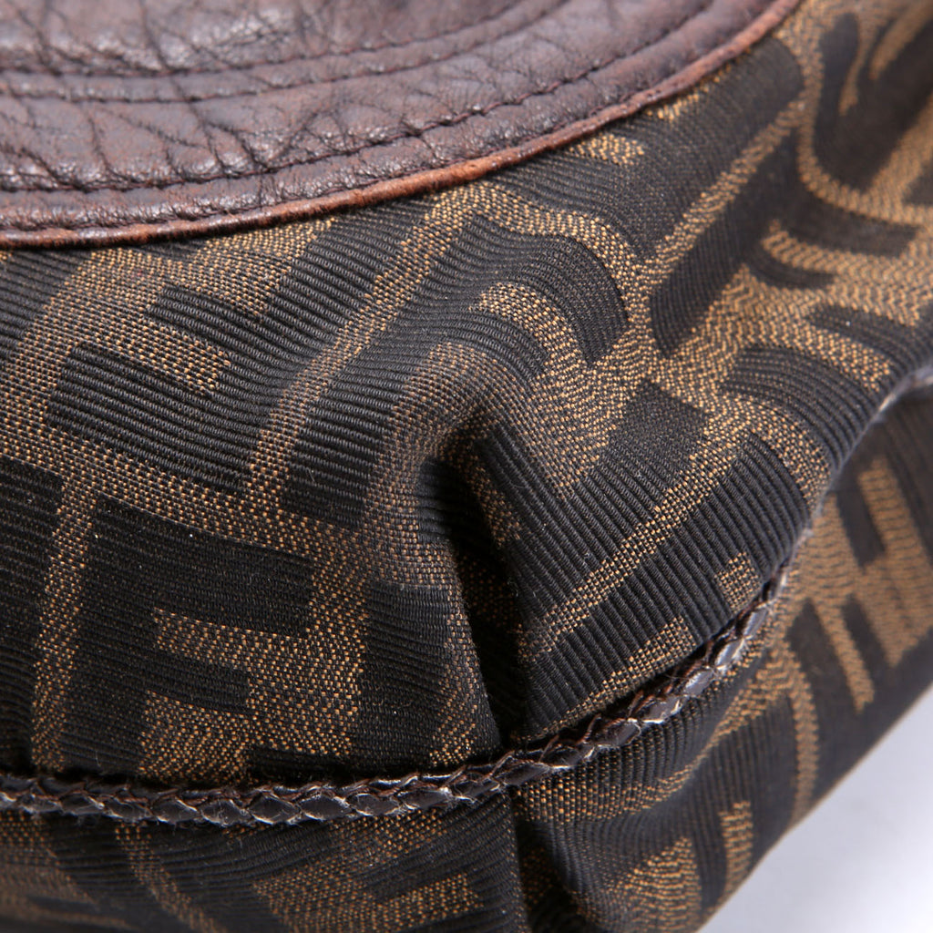 8BR545 FF Zucca Spy Hobo Brown