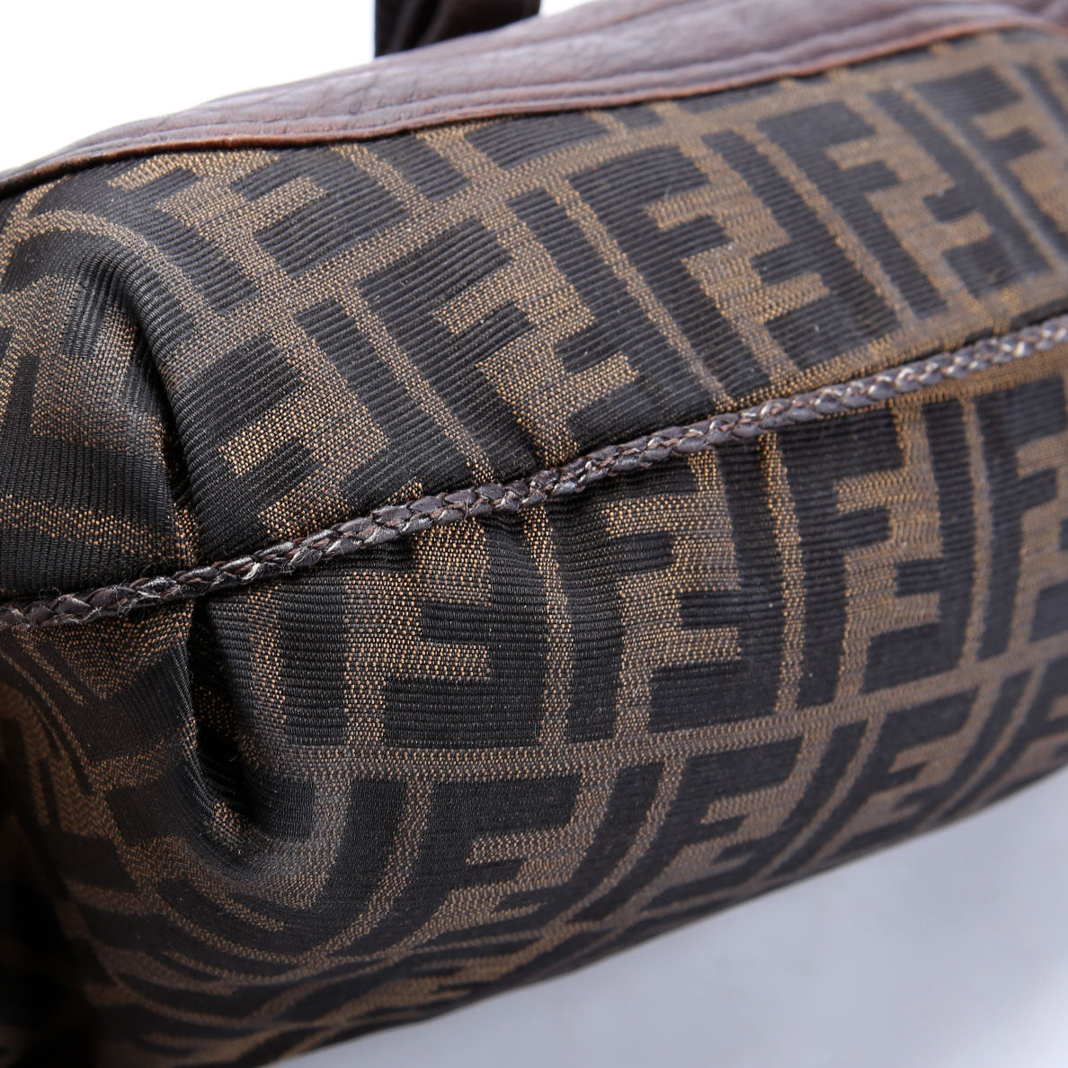 8BR545 FF Zucca Spy Hobo Brown