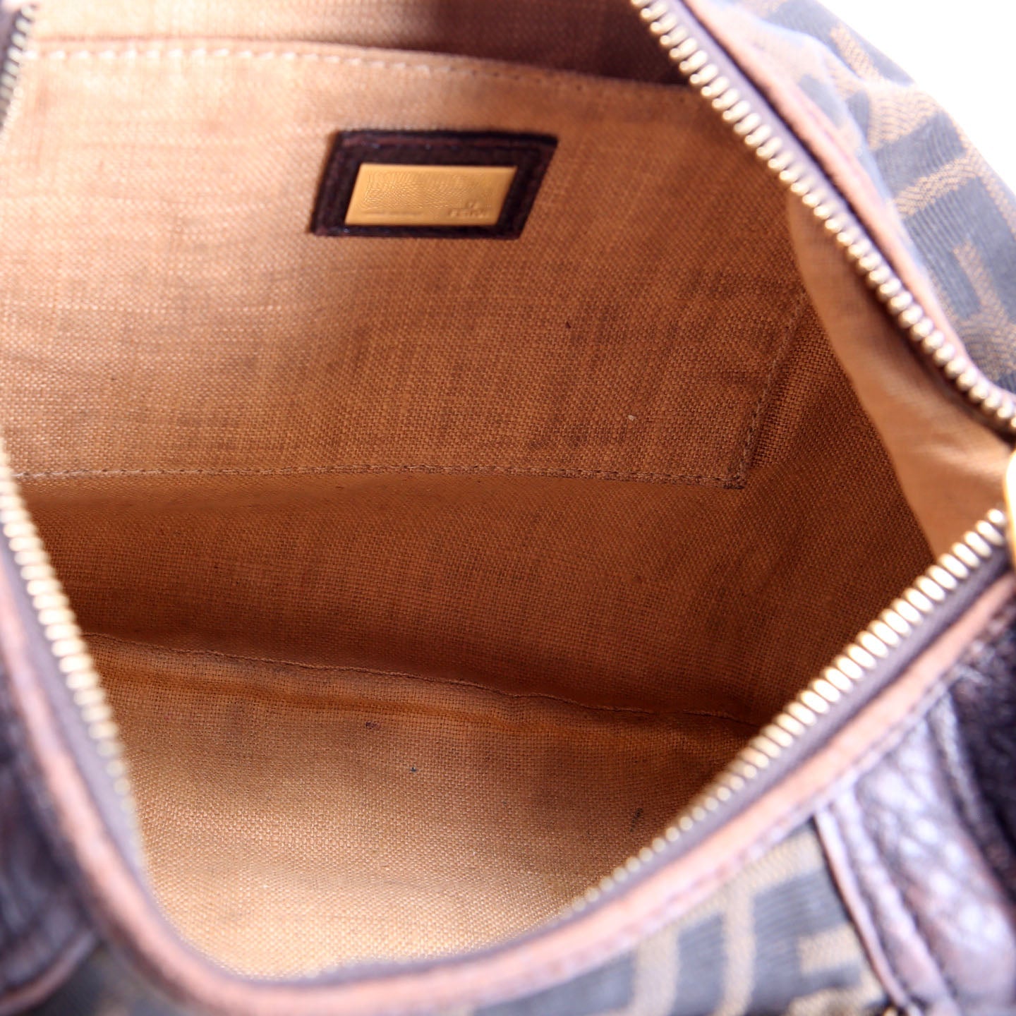 8BR545 FF Zucca Spy Hobo Brown