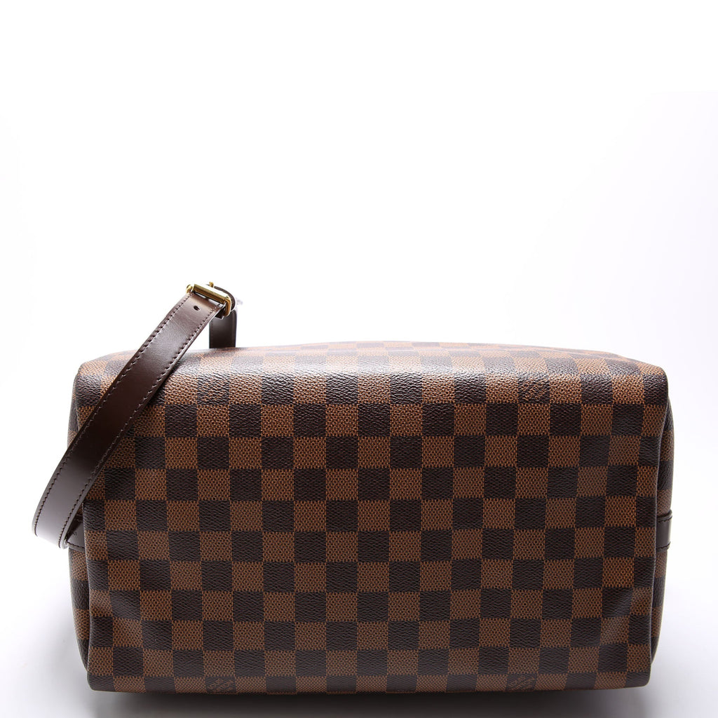 Speedy 30 Bandouliere Damier Ebene Brown/Red