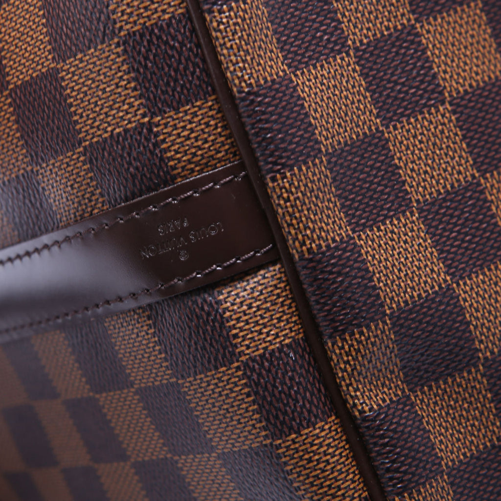 Speedy 30 Bandouliere Damier Ebene Brown/Red
