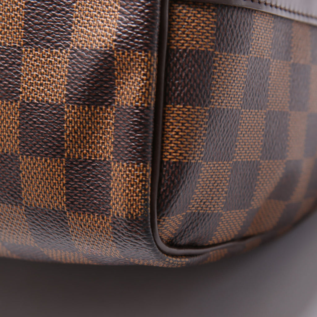 Speedy 30 Bandouliere Damier Ebene Brown/Red