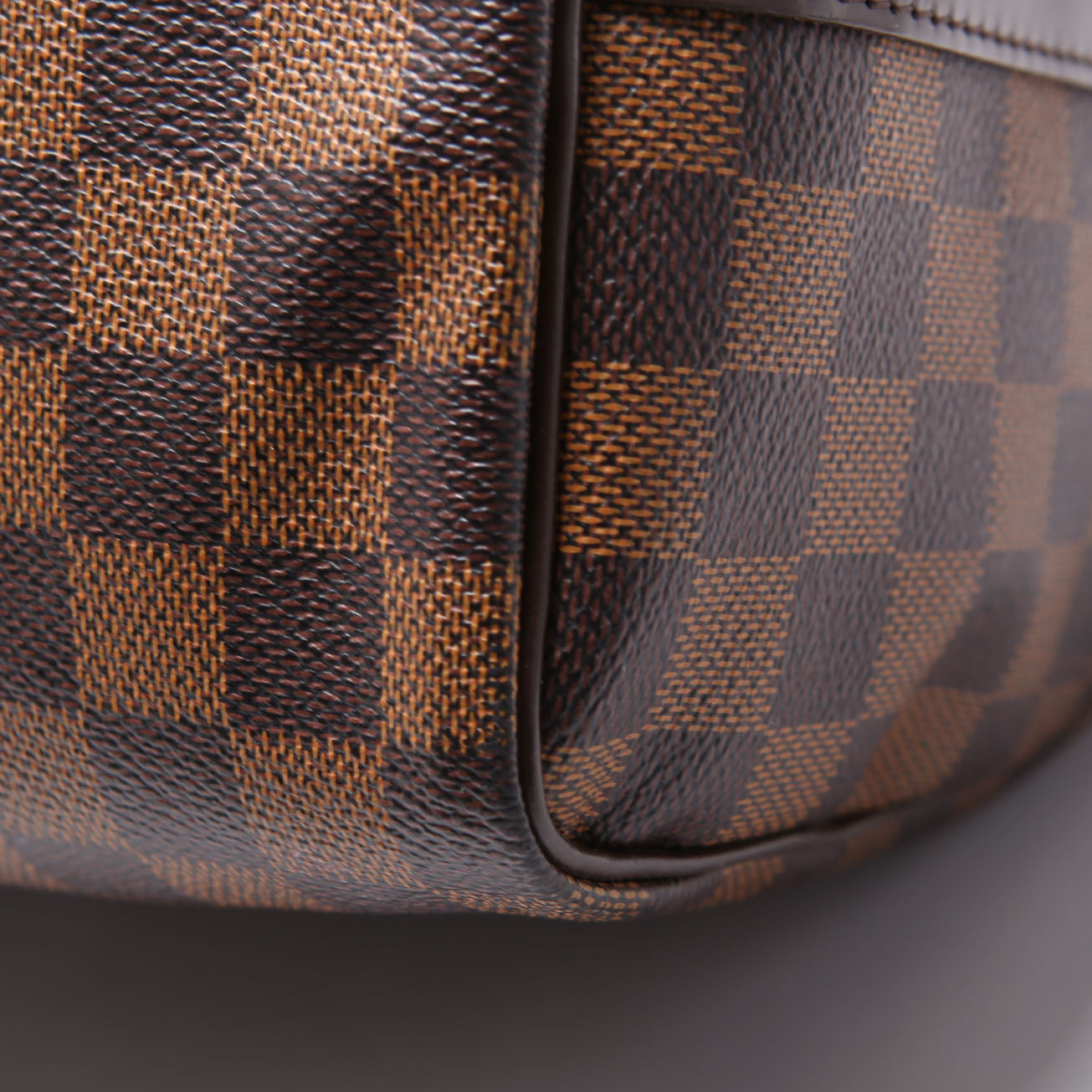 Speedy 30 Bandouliere Damier Ebene Brown/Red