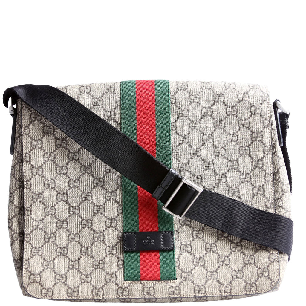 475432 GG Supreme Ophidia Web Flap Messenger