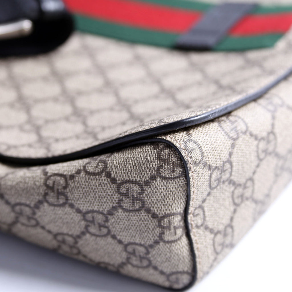 475432 GG Supreme Ophidia Web Flap Messenger