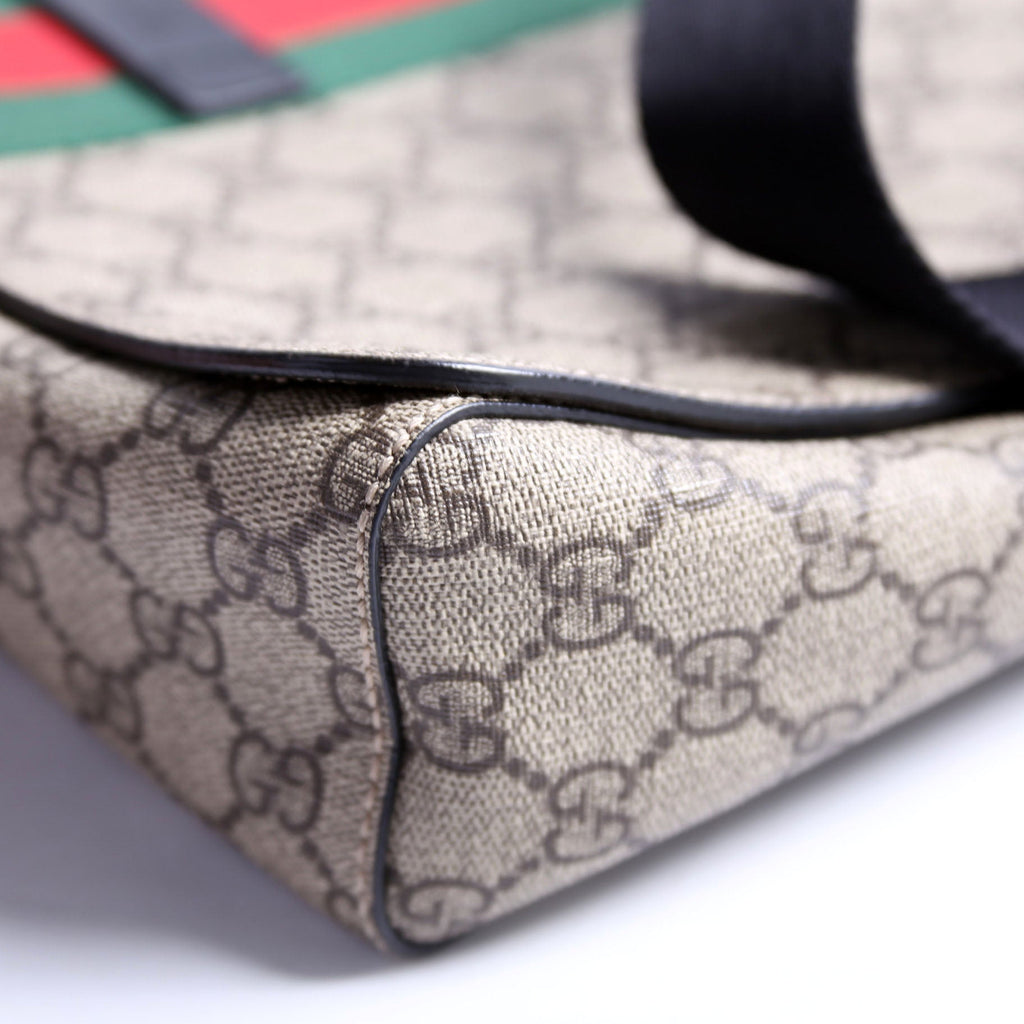 475432 GG Supreme Ophidia Web Flap Messenger