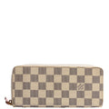 Clemence Wallet Damier Azur