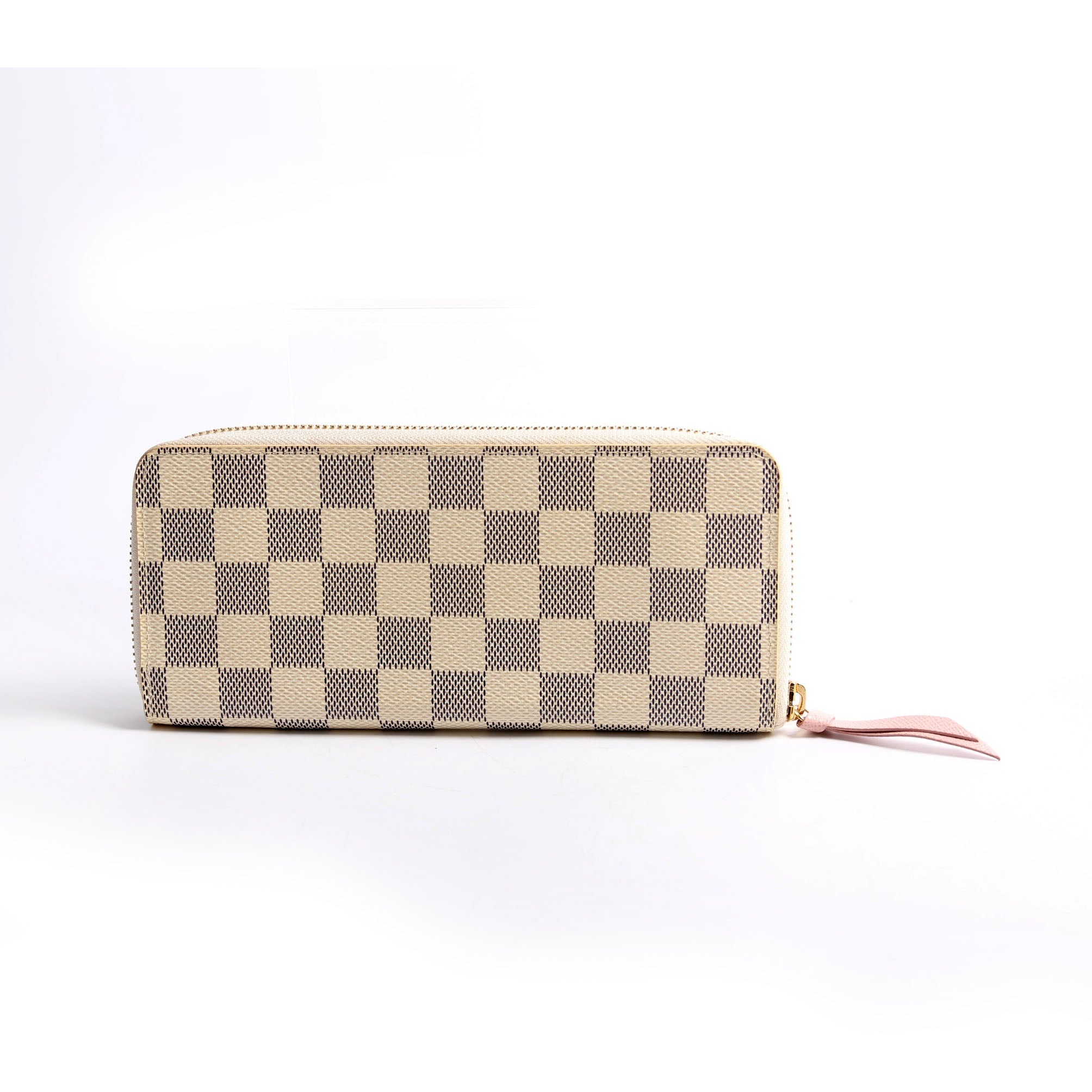 Clemence Wallet Damier Azur