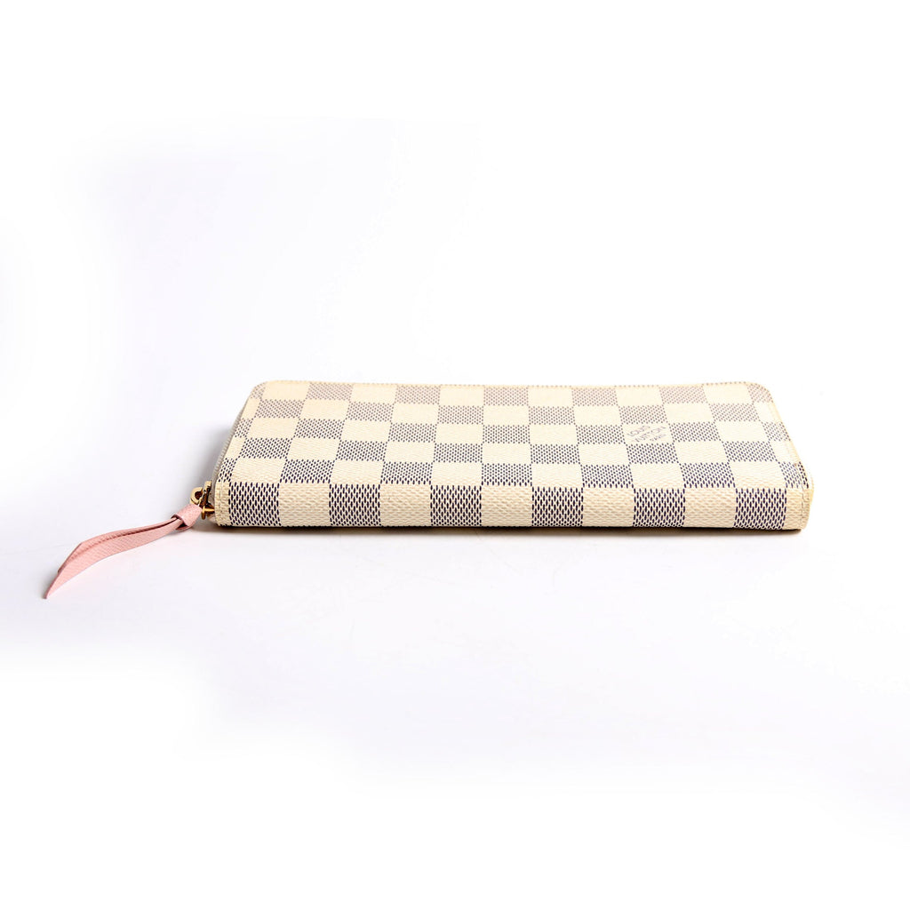 Clemence Wallet Damier Azur