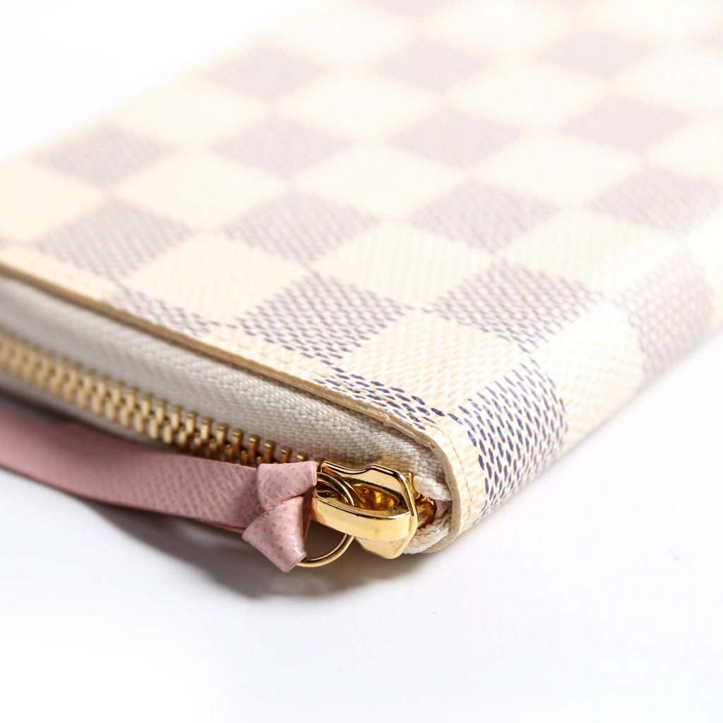 Clemence Wallet Damier Azur