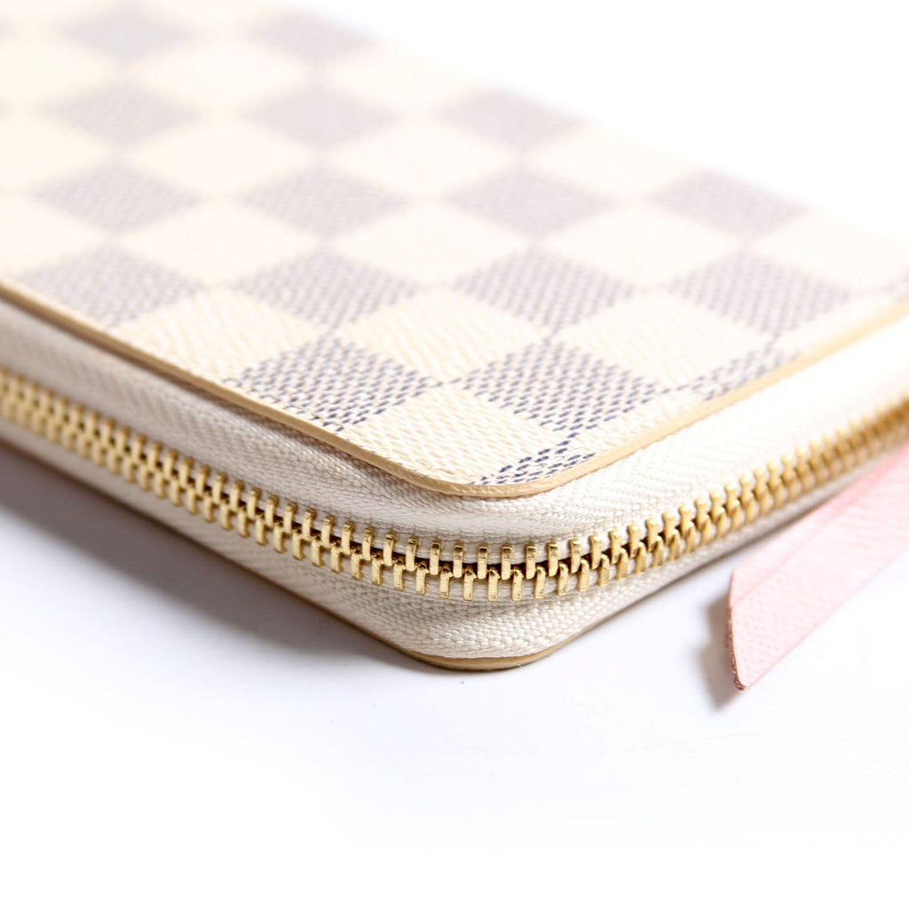 Clemence Wallet Damier Azur