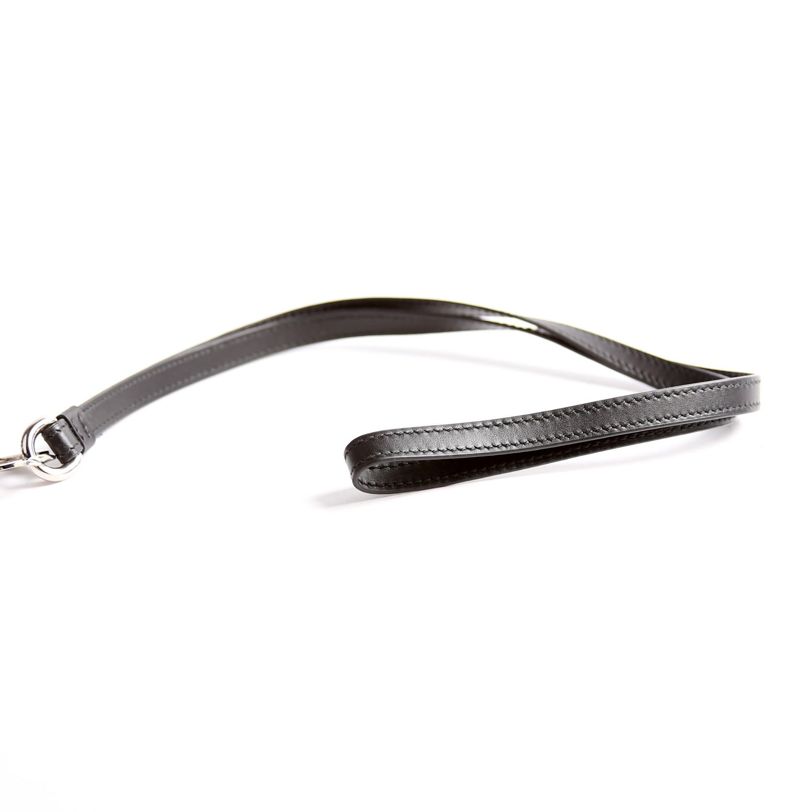523815 Guccissima Lanyard Card Case Black