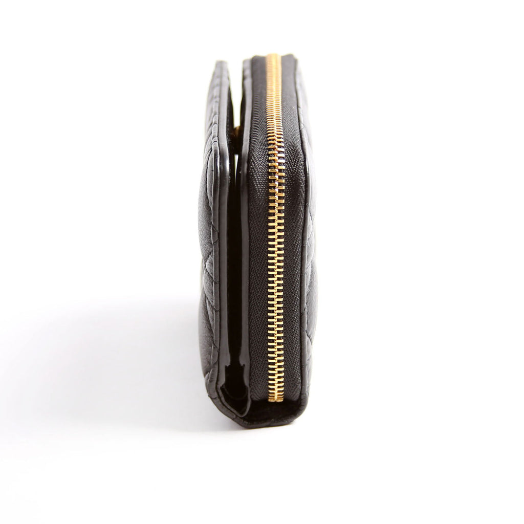 Caro Compact Wallet Black