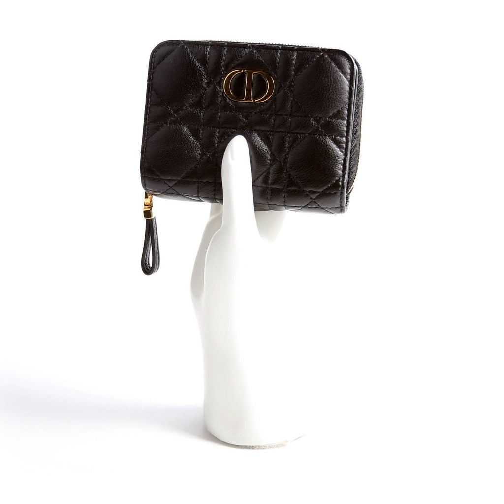 Caro Compact Wallet Black