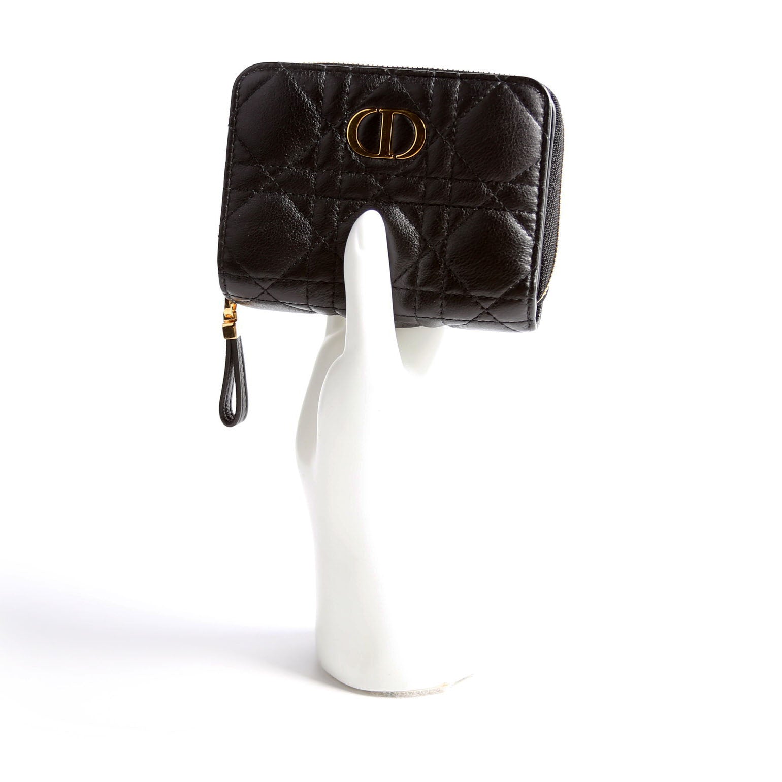 Caro Compact Wallet Black
