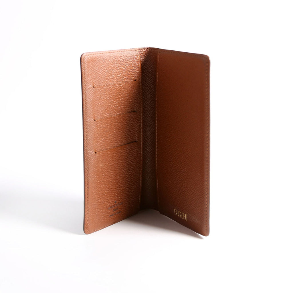 Pocket Agenda Cover Monogram