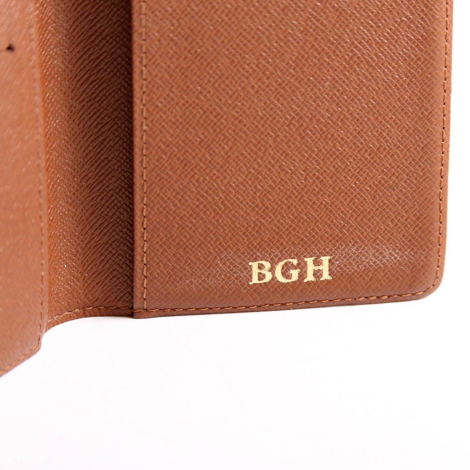 Pocket Agenda Cover Monogram
