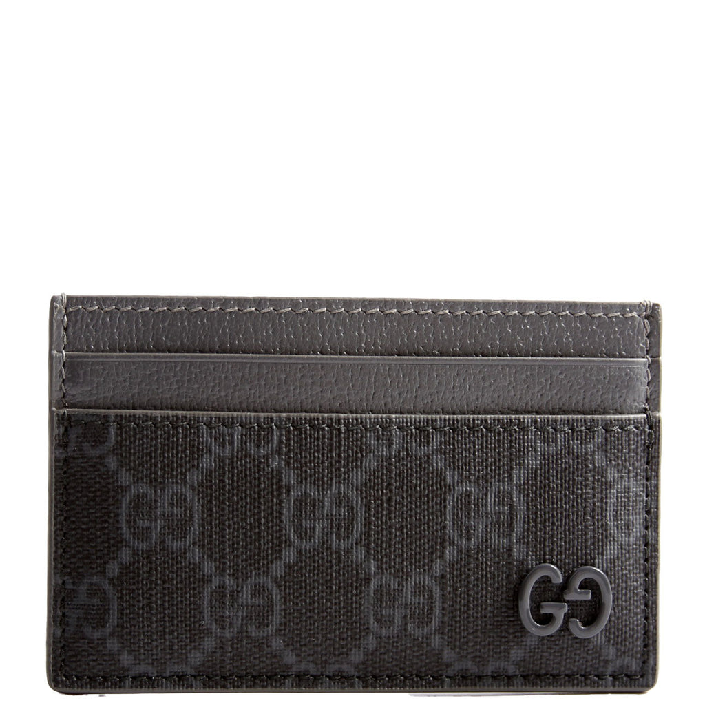 768248 GG Supreme Card Case Grey