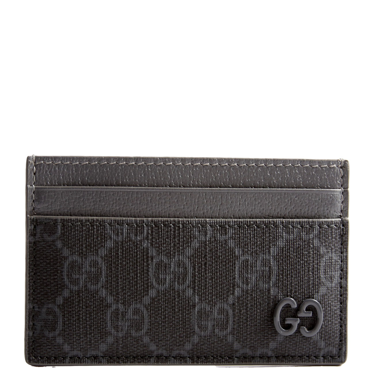 768248 GG Supreme Card Case Grey