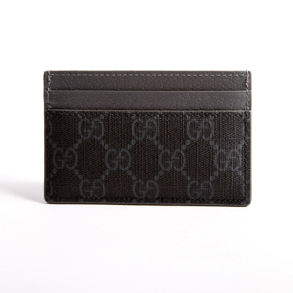 768248 GG Supreme Card Case Grey