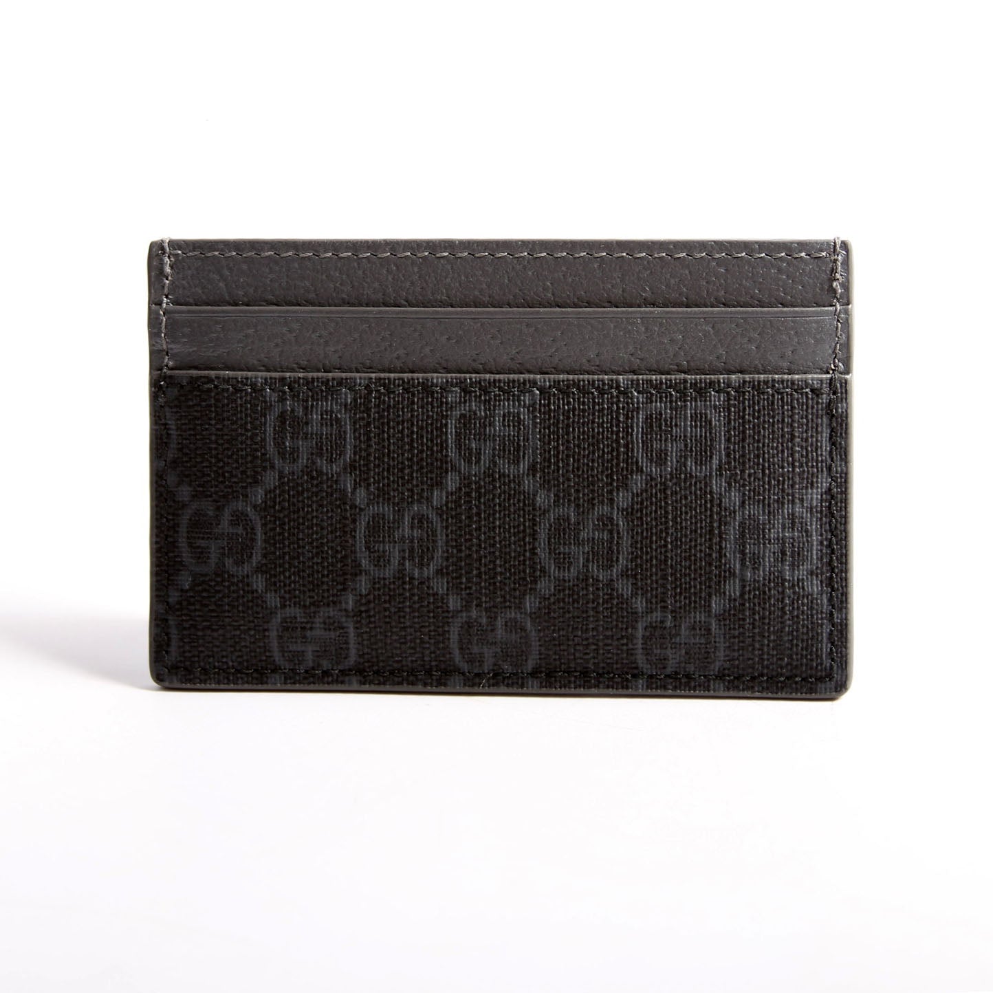 768248 GG Supreme Card Case Grey