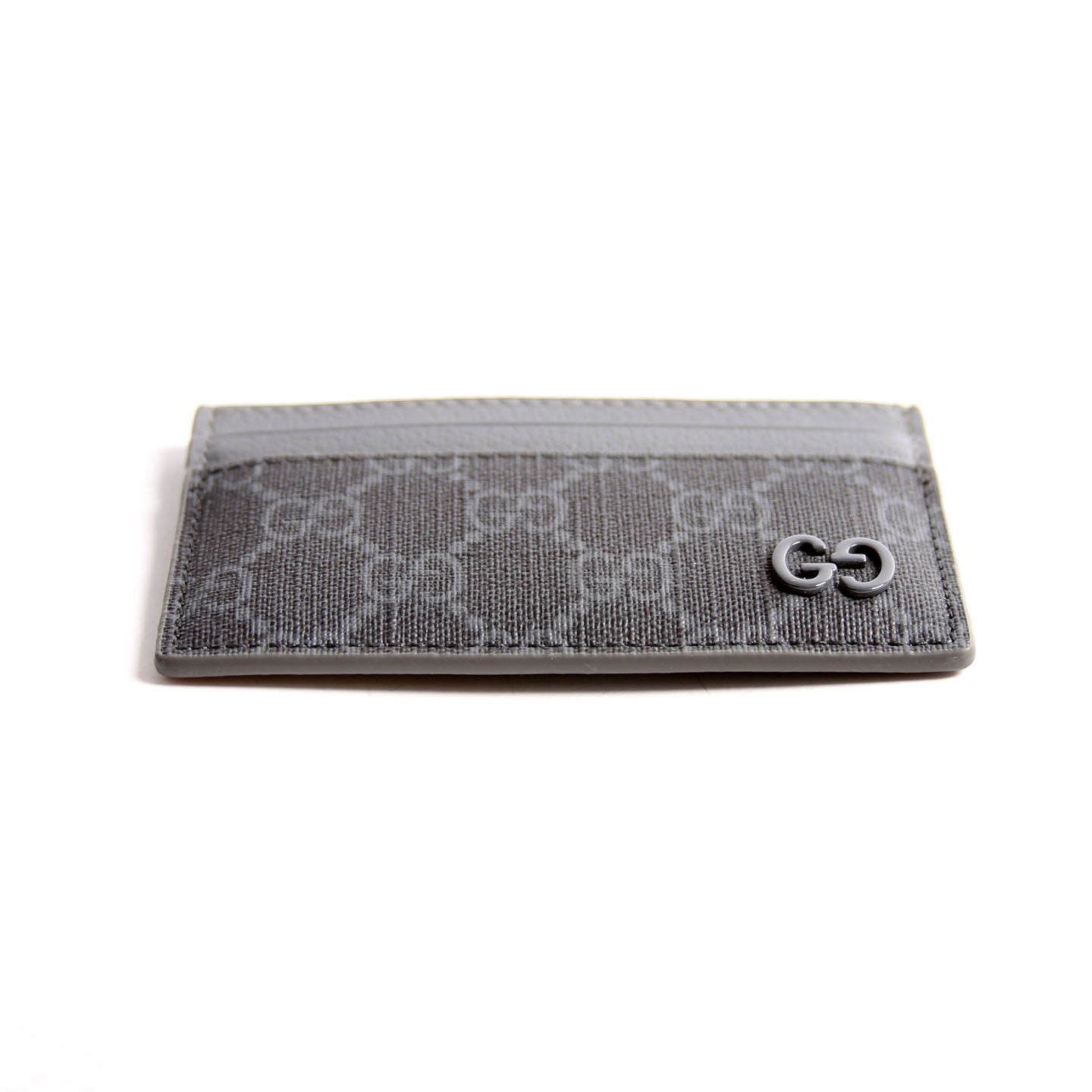 768248 GG Supreme Card Case Grey