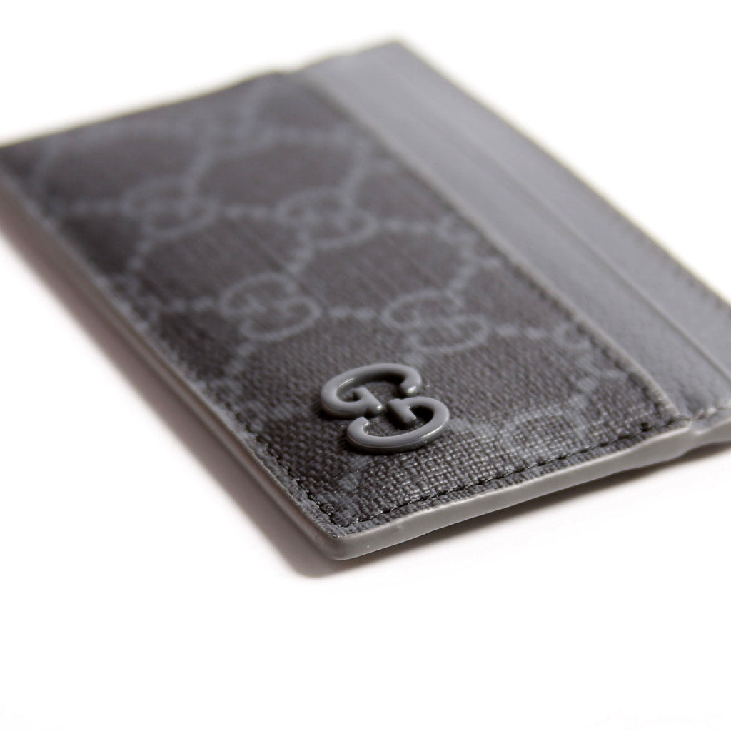 768248 GG Supreme Card Case Grey