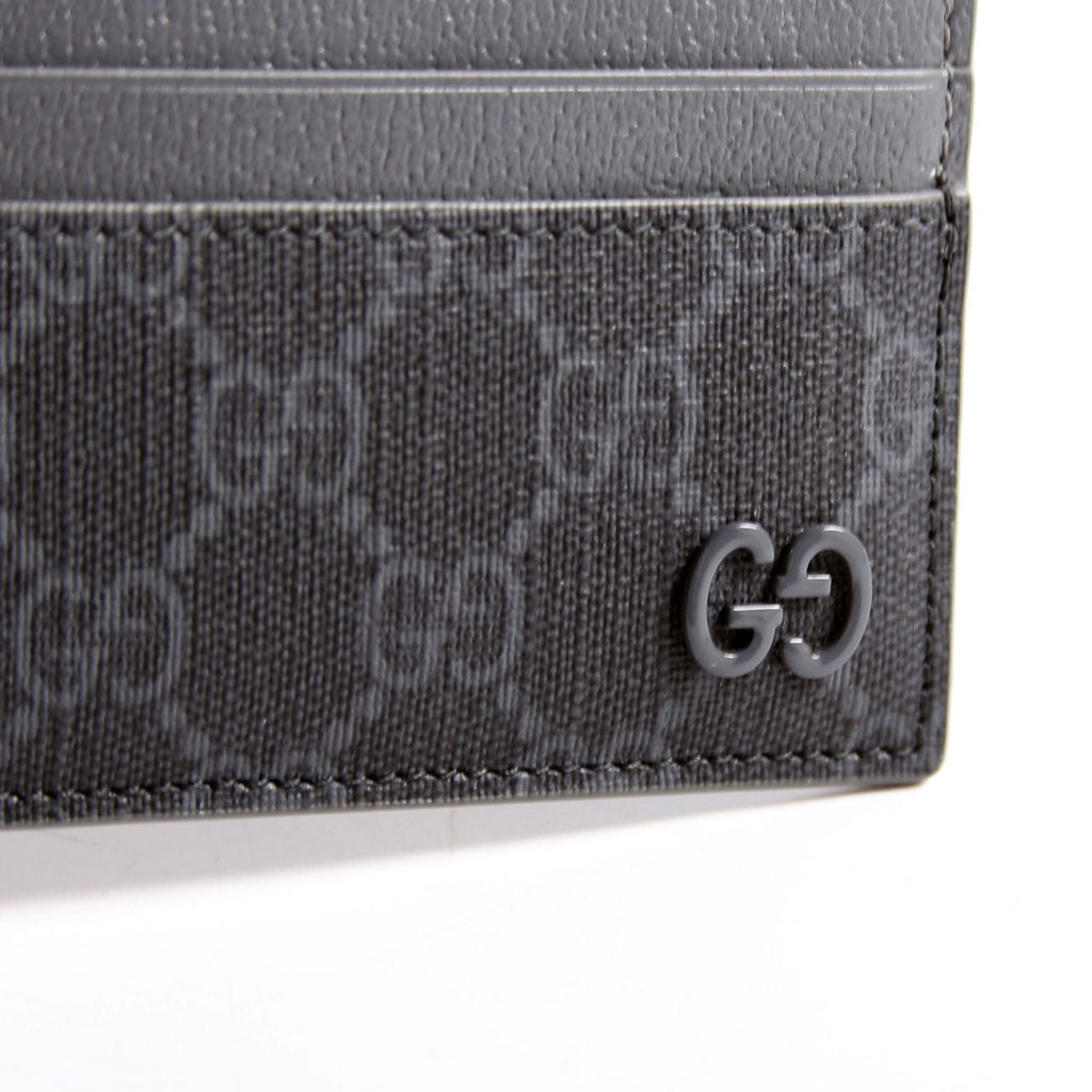 768248 GG Supreme Card Case Grey