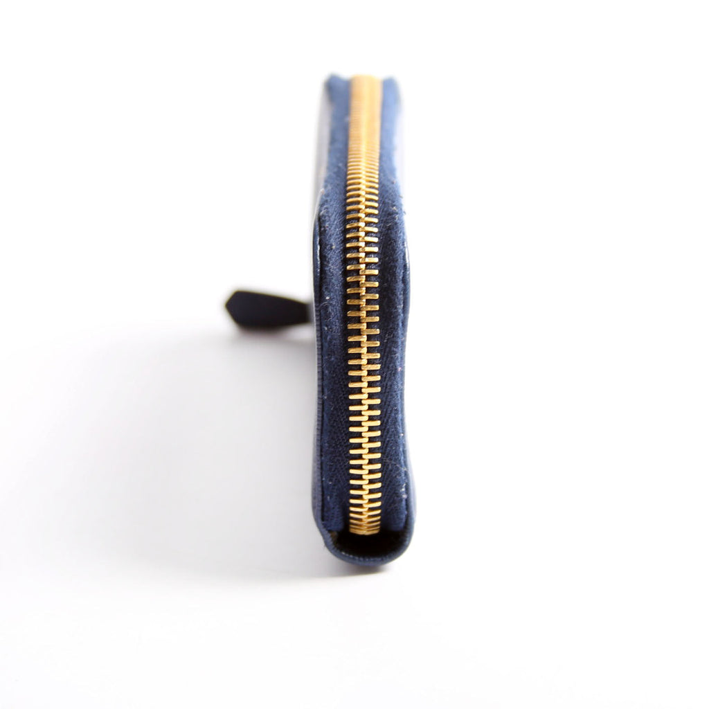 Vitello Move Zip Around Key Holder Blue