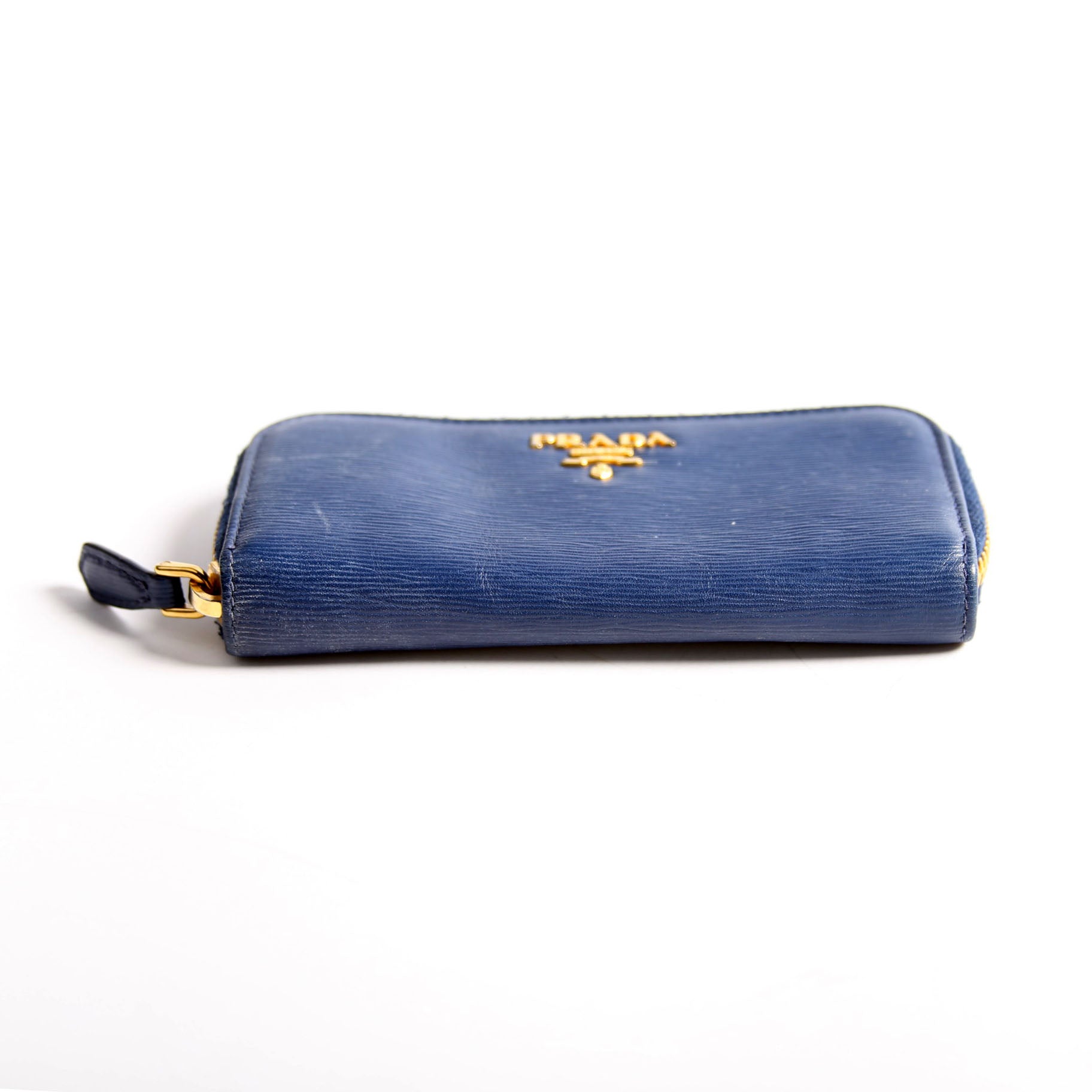 Vitello Move Zip Around Key Holder Blue