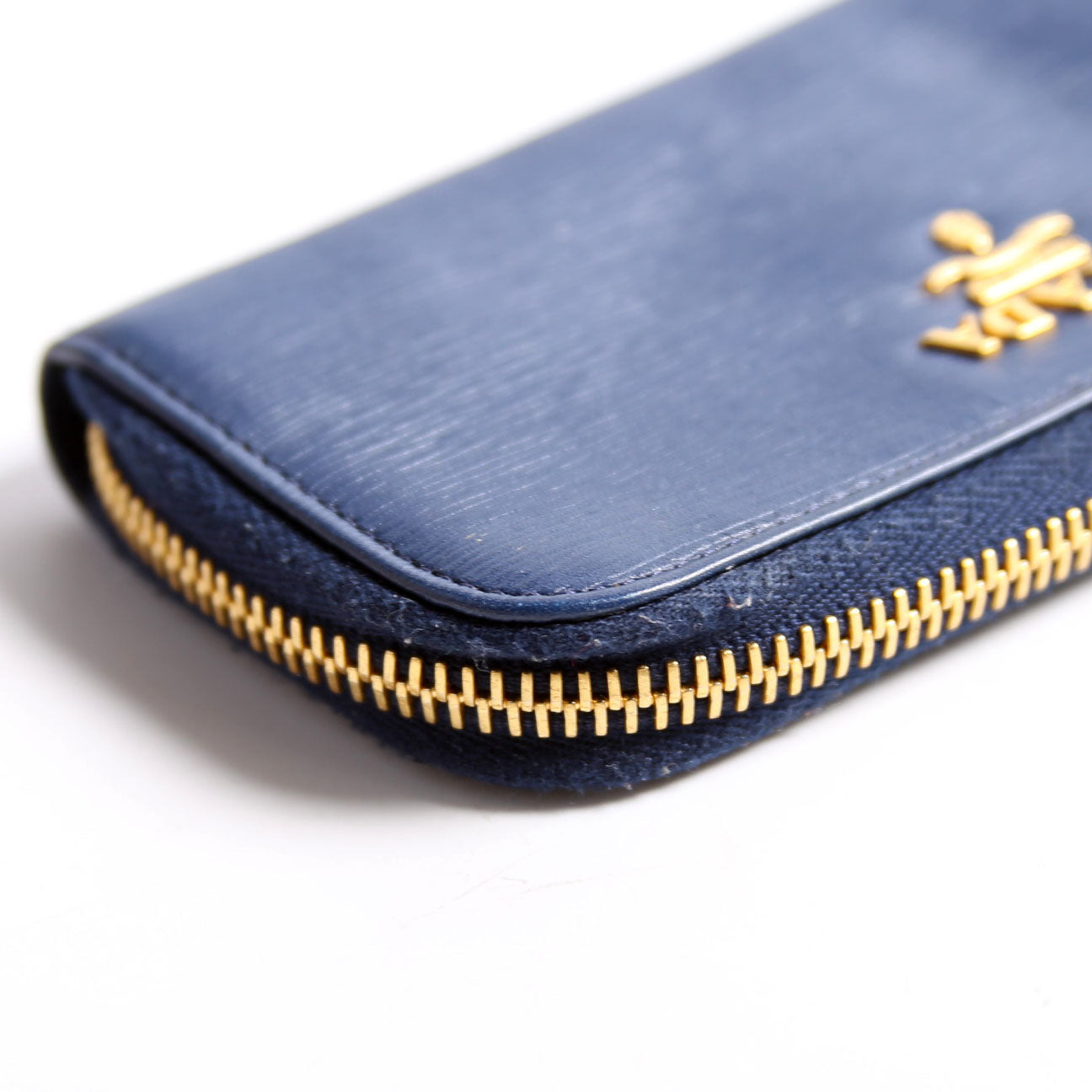 Vitello Move Zip Around Key Holder Blue
