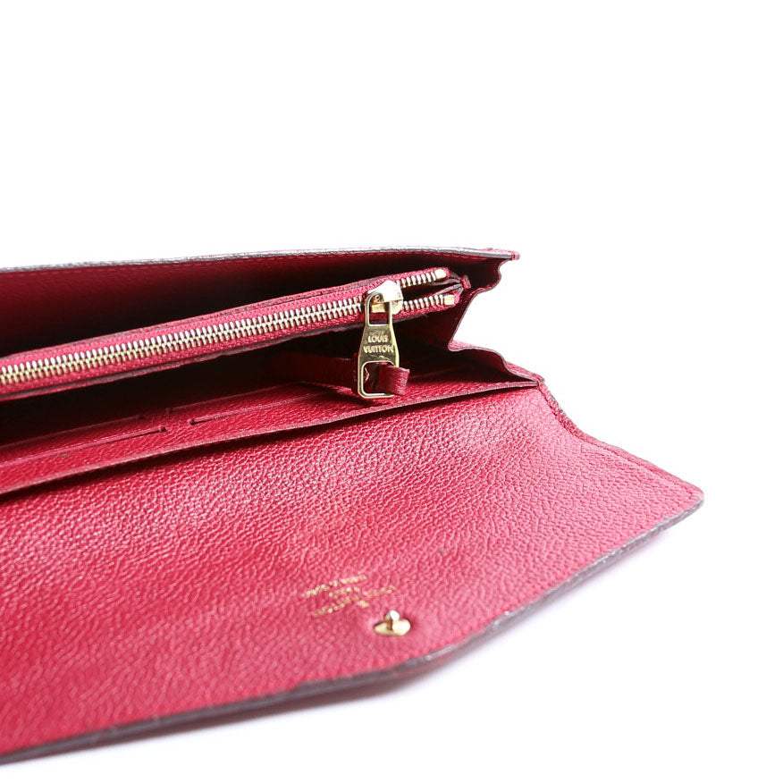 Curieuse Wallet Empreinte Berry