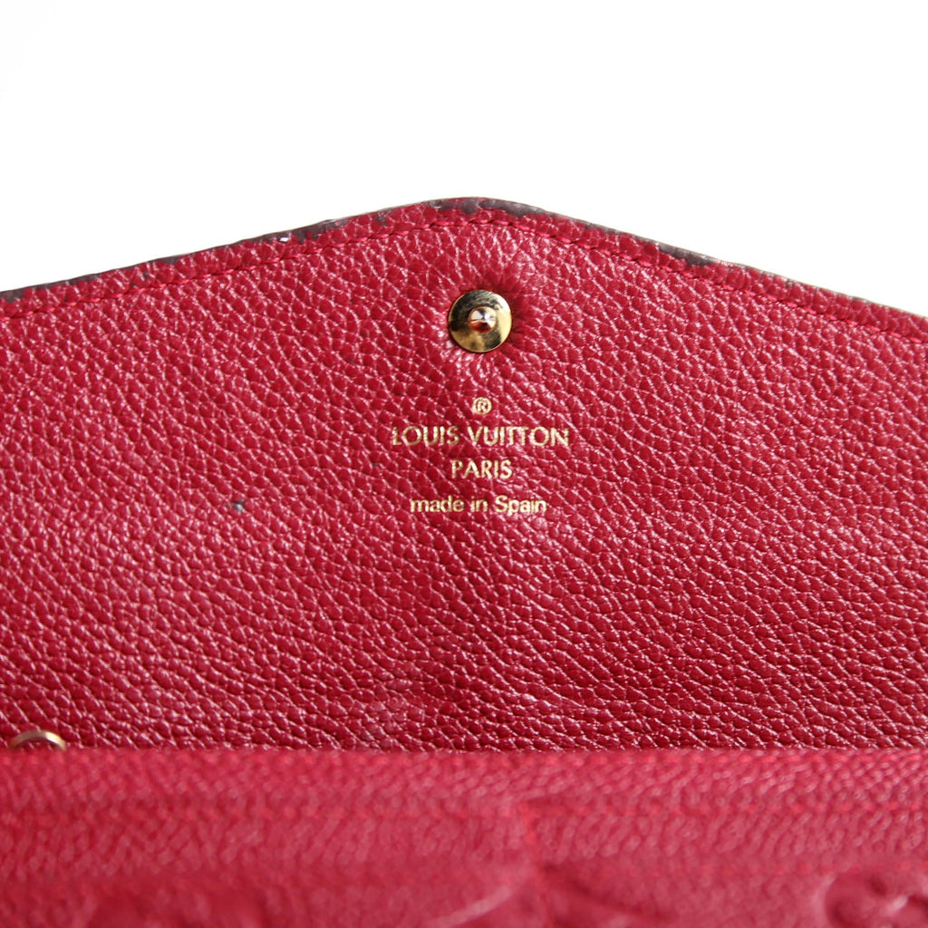 Curieuse Wallet Empreinte Berry