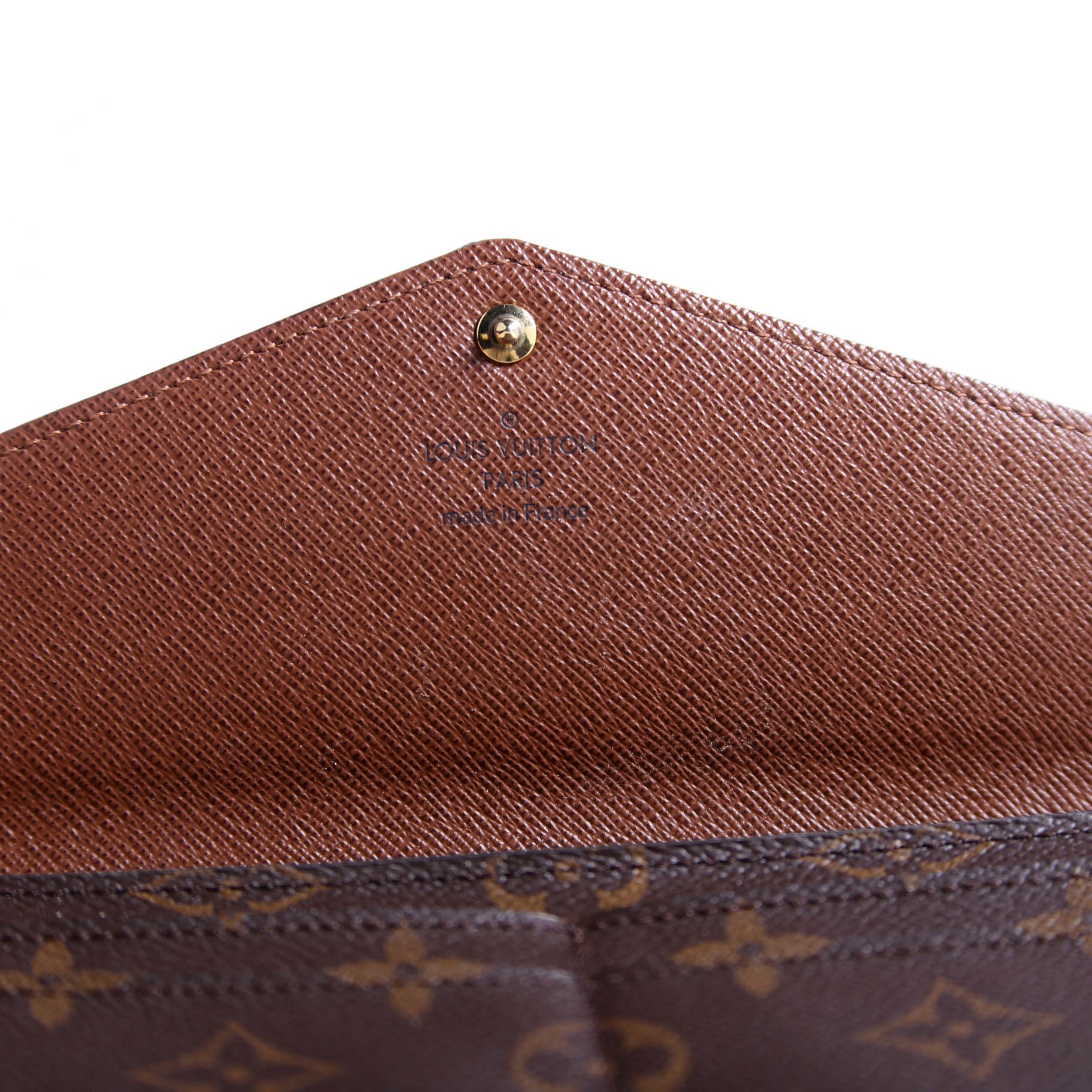 Sarah Wallet Monogram Newer