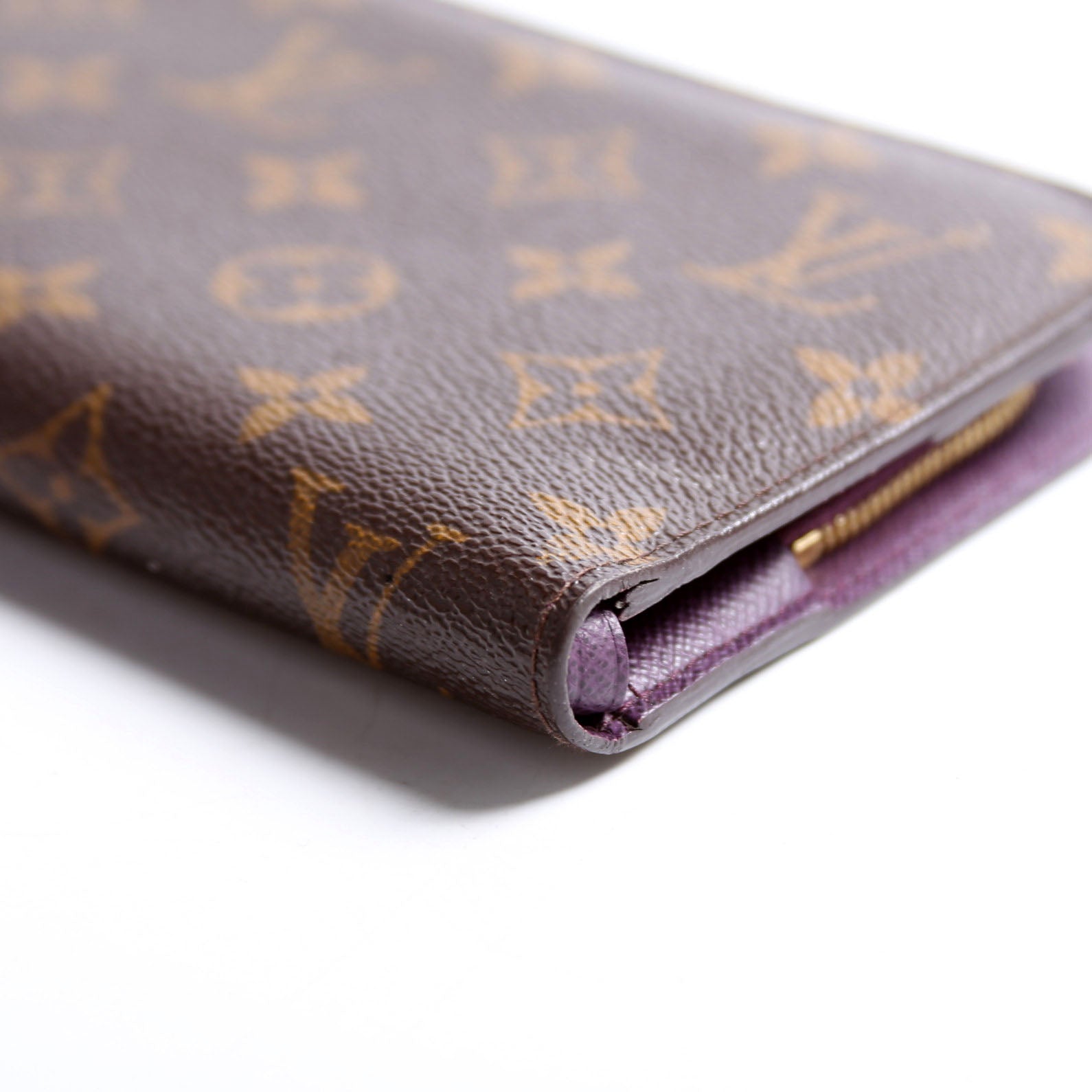 Insolite Wallet Monogram Purple