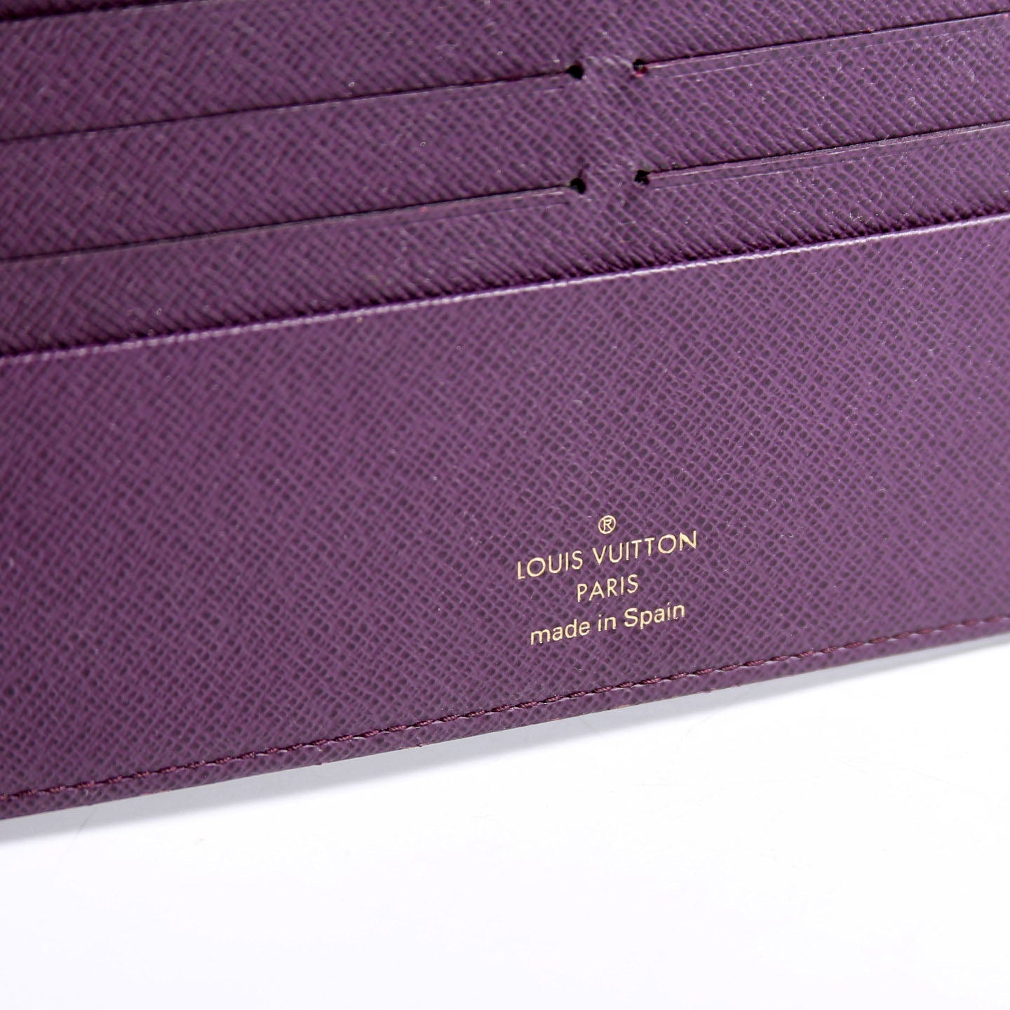 Insolite Wallet Monogram Purple