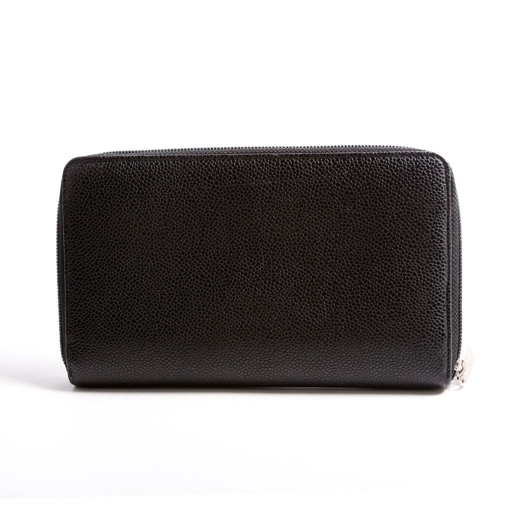 Timeless CC Zip Around Organizer Wallet 15M Black