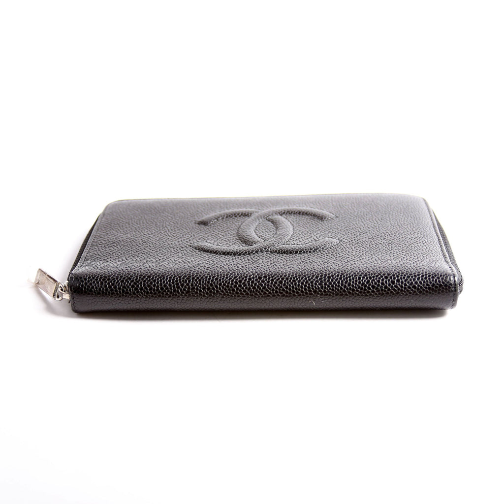 Timeless CC Zip Around Organizer Wallet 15M Black