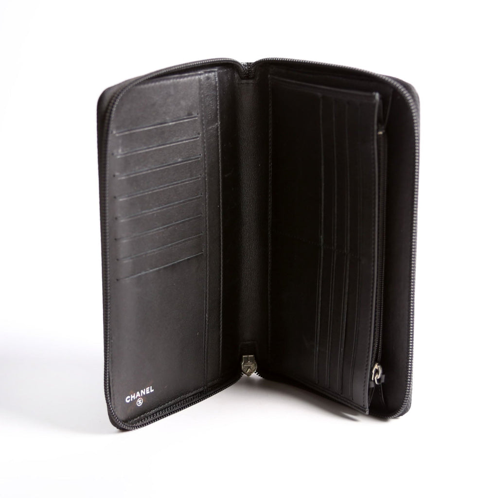 Timeless CC Zip Around Organizer Wallet 15M Black