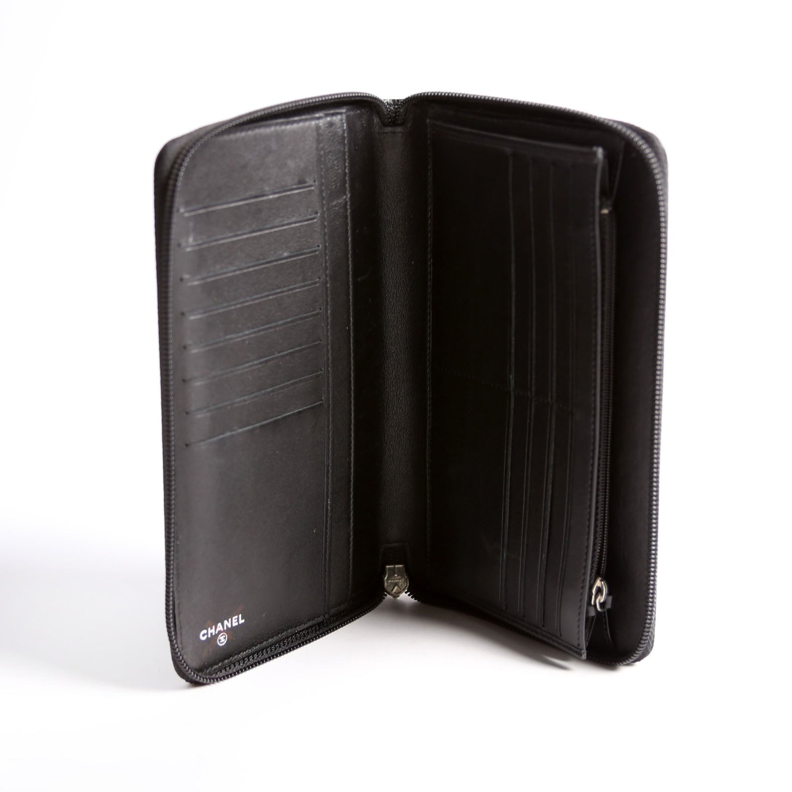 Timeless CC Zip Around Organizer Wallet 15M Black