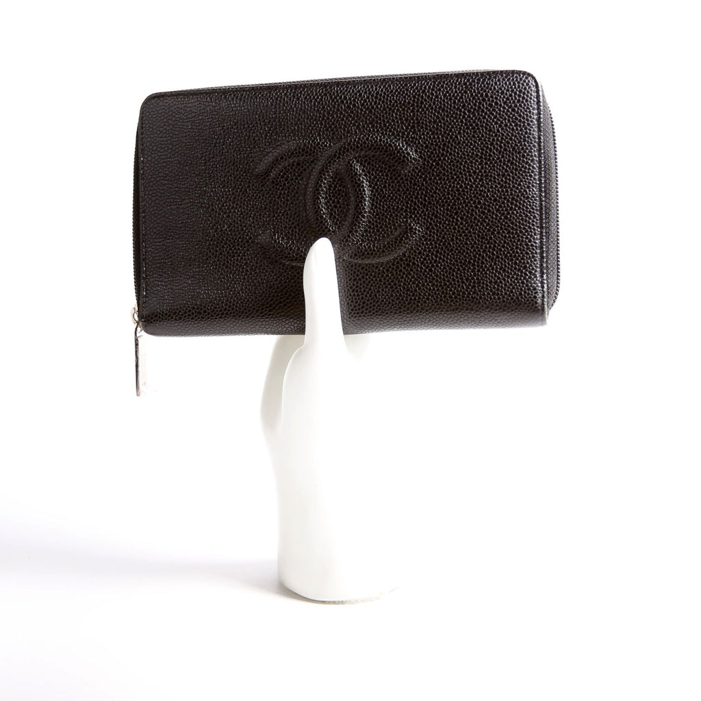 Timeless CC Zip Around Organizer Wallet 15M Black