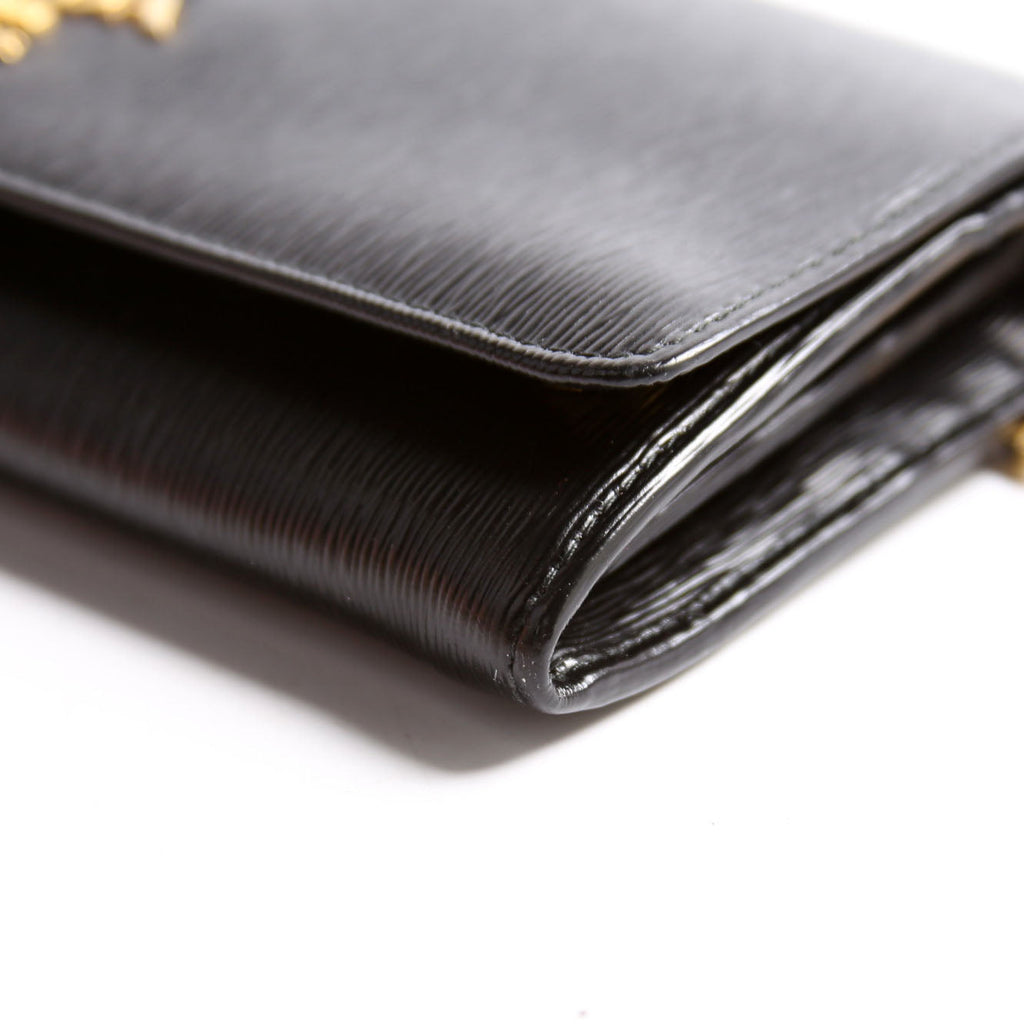 Vitello Move Chain Wallet 1BP290 Black