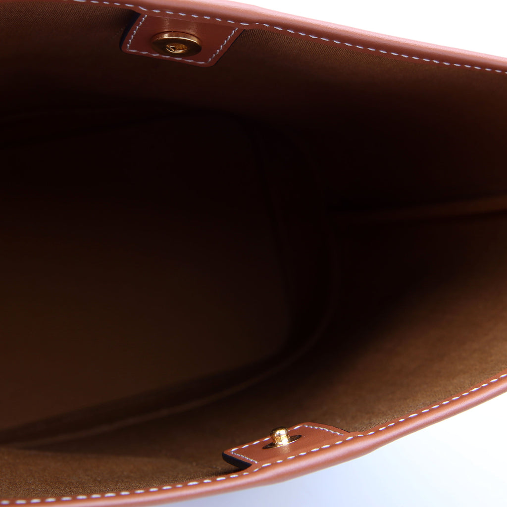 Triomphe Small Bucket Bag Tan